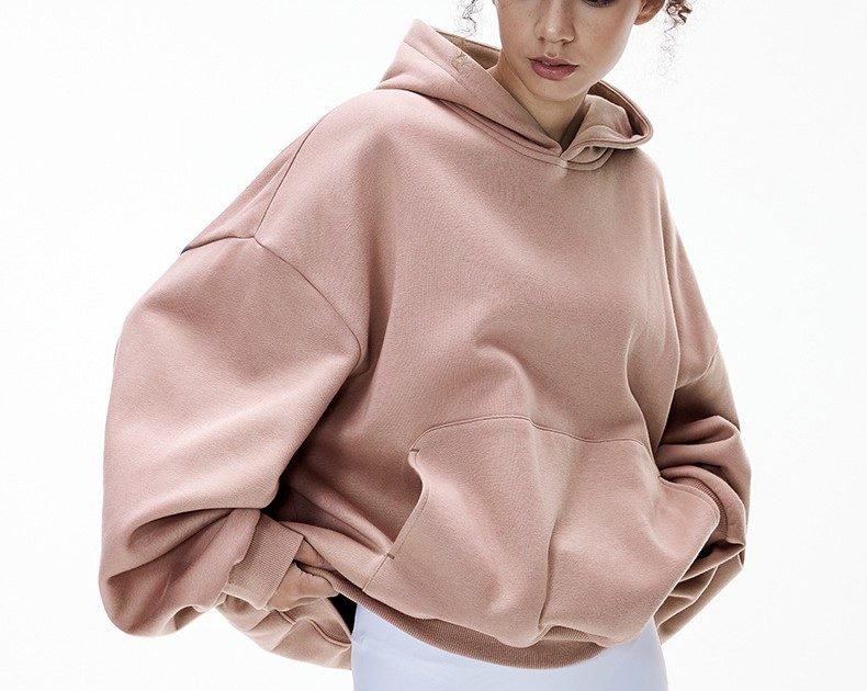 Pink heavyweight hoodie, blanks catalogue SC_013