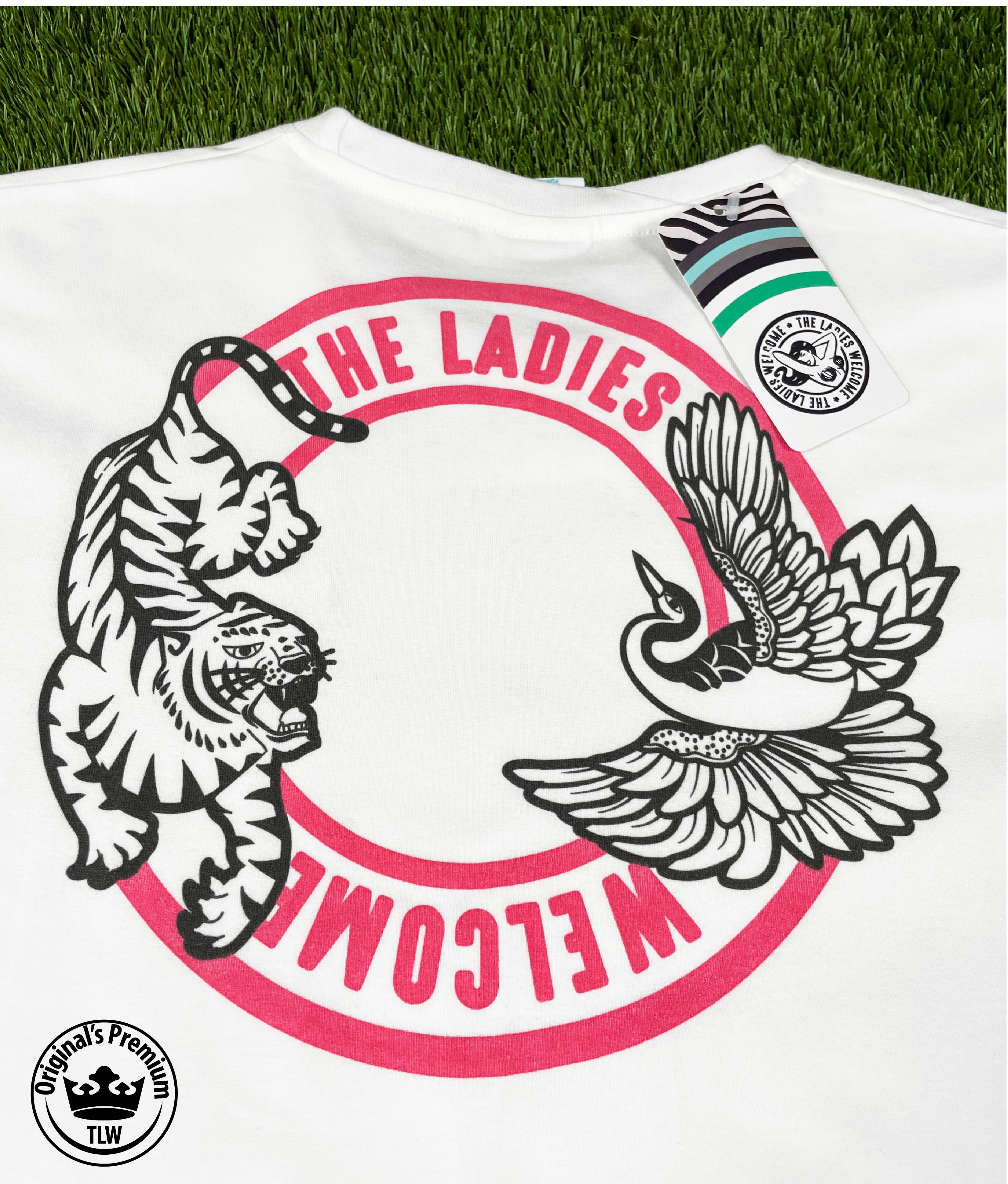 Premium T-shirt Tiger Crane Red