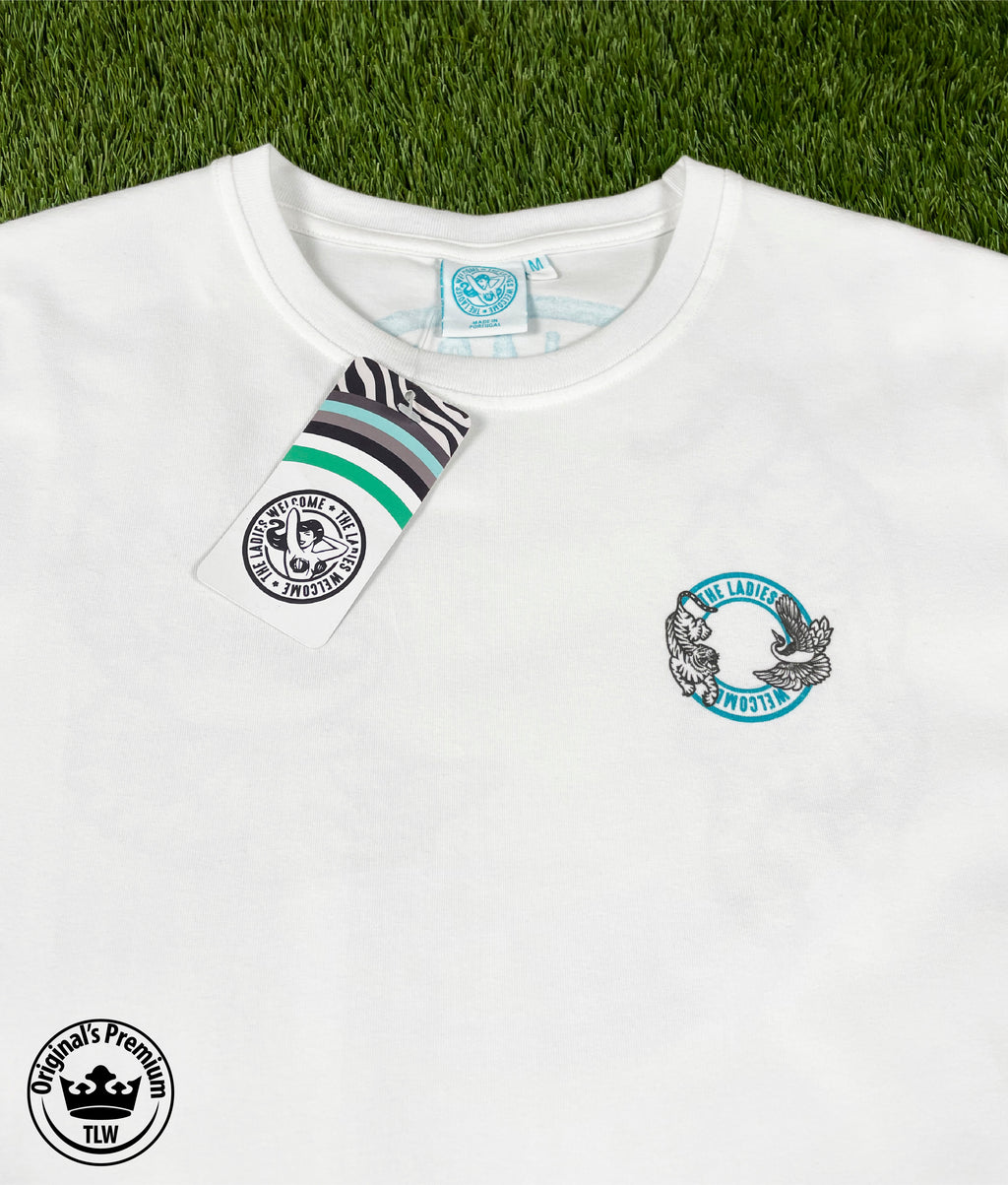 Premium T-shirt Tiger Crane Blue