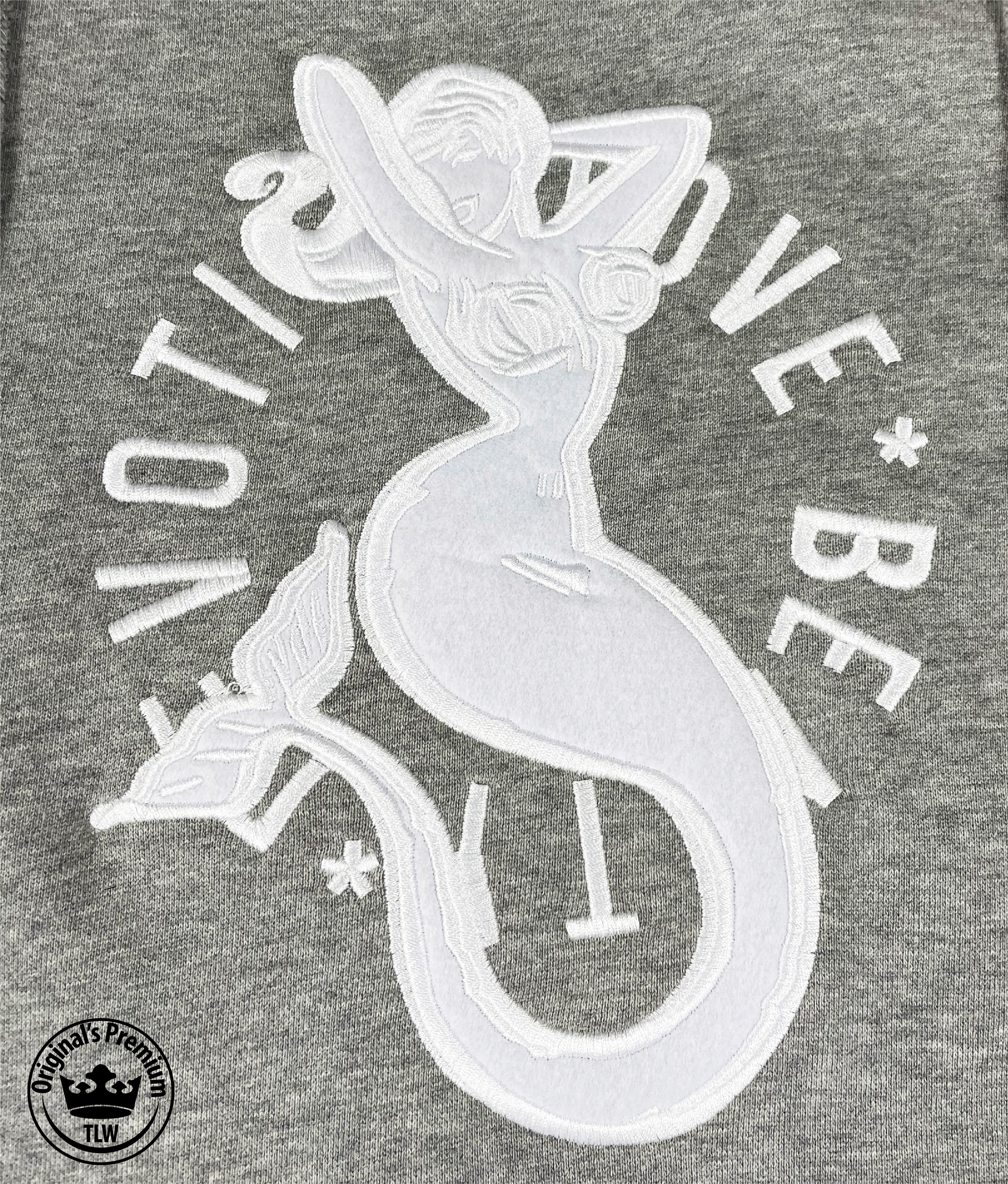 Premium Hoddie TLW grey