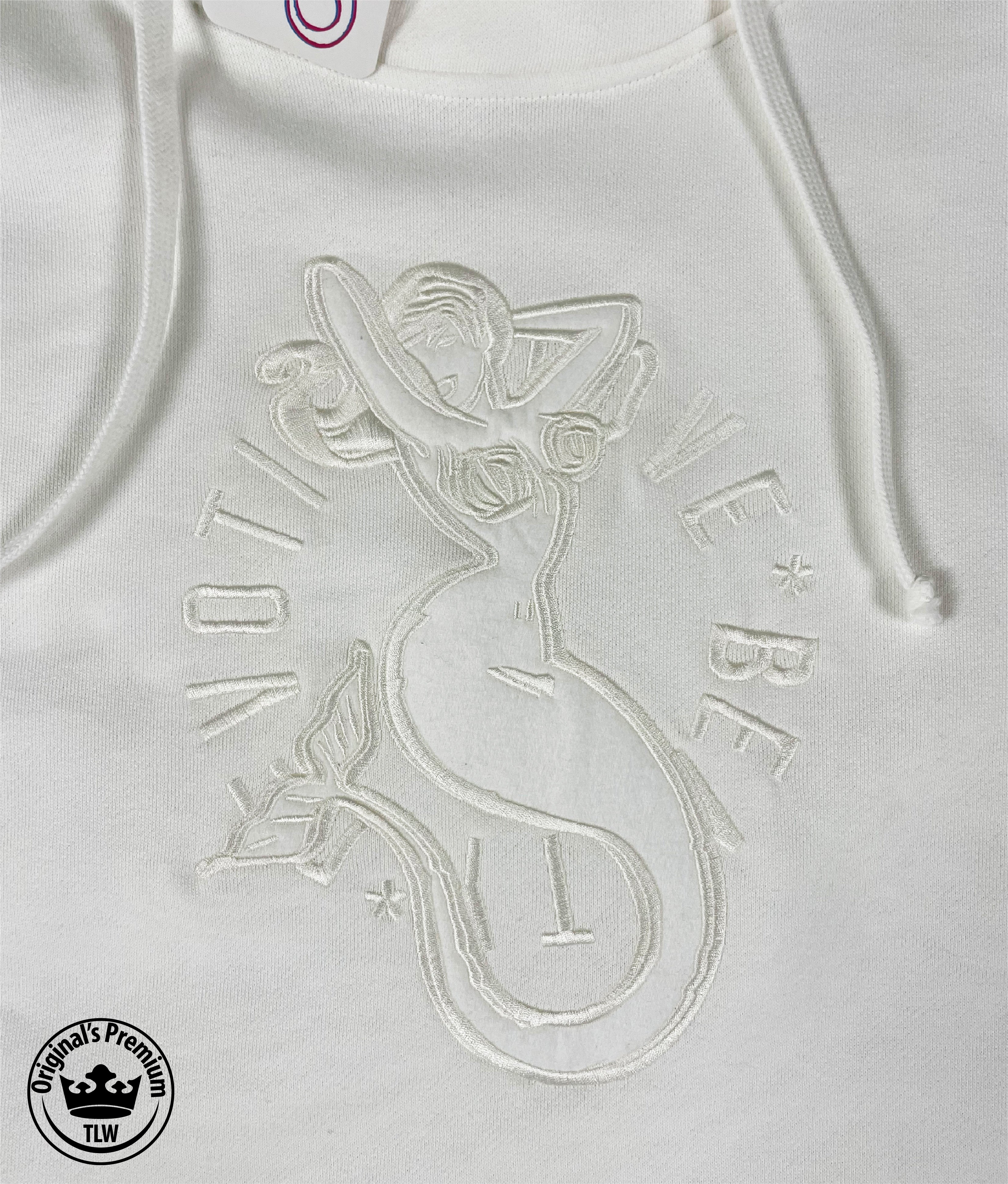 Premium Hoddie TLW white