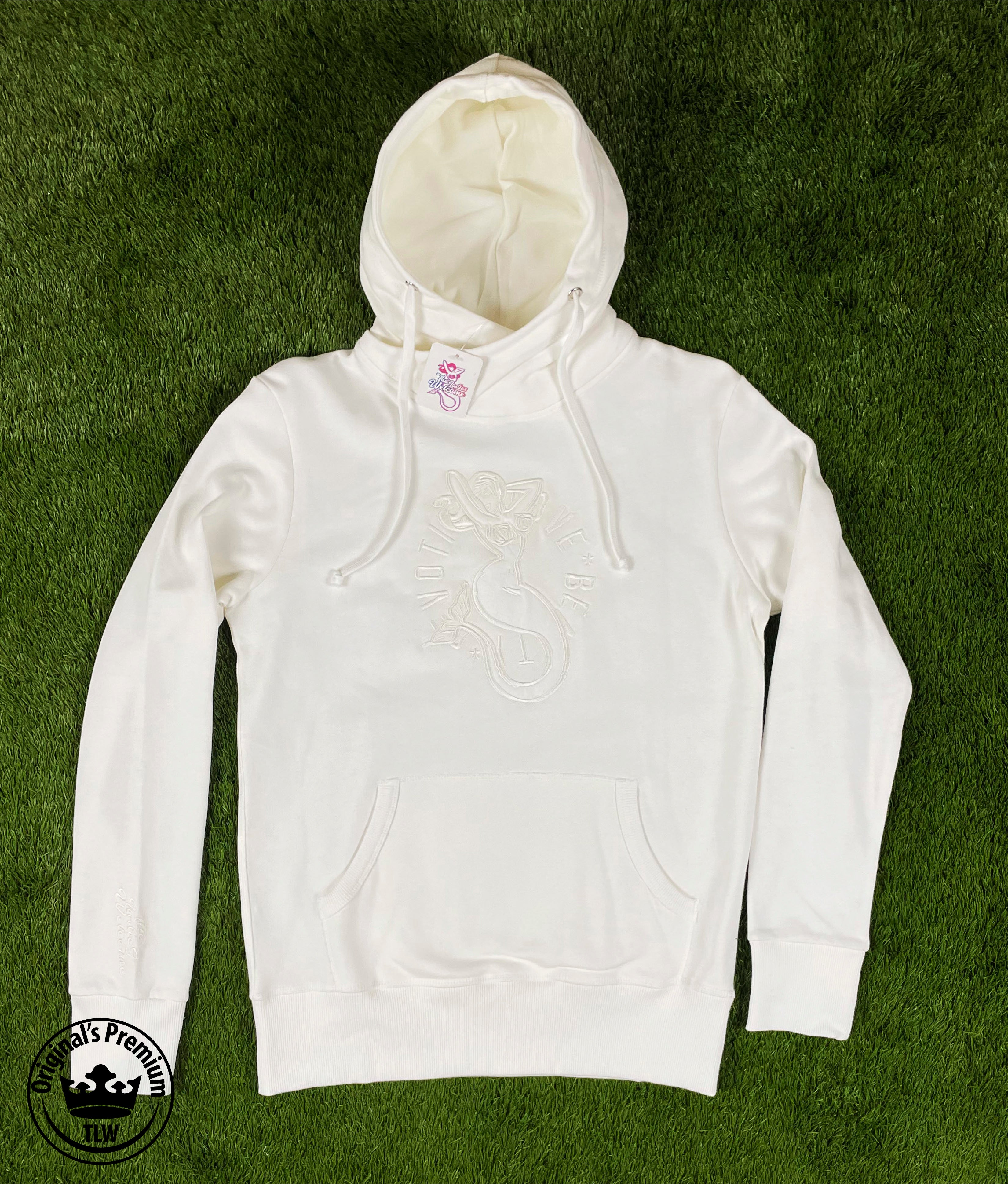 Premium Hoddie TLW white