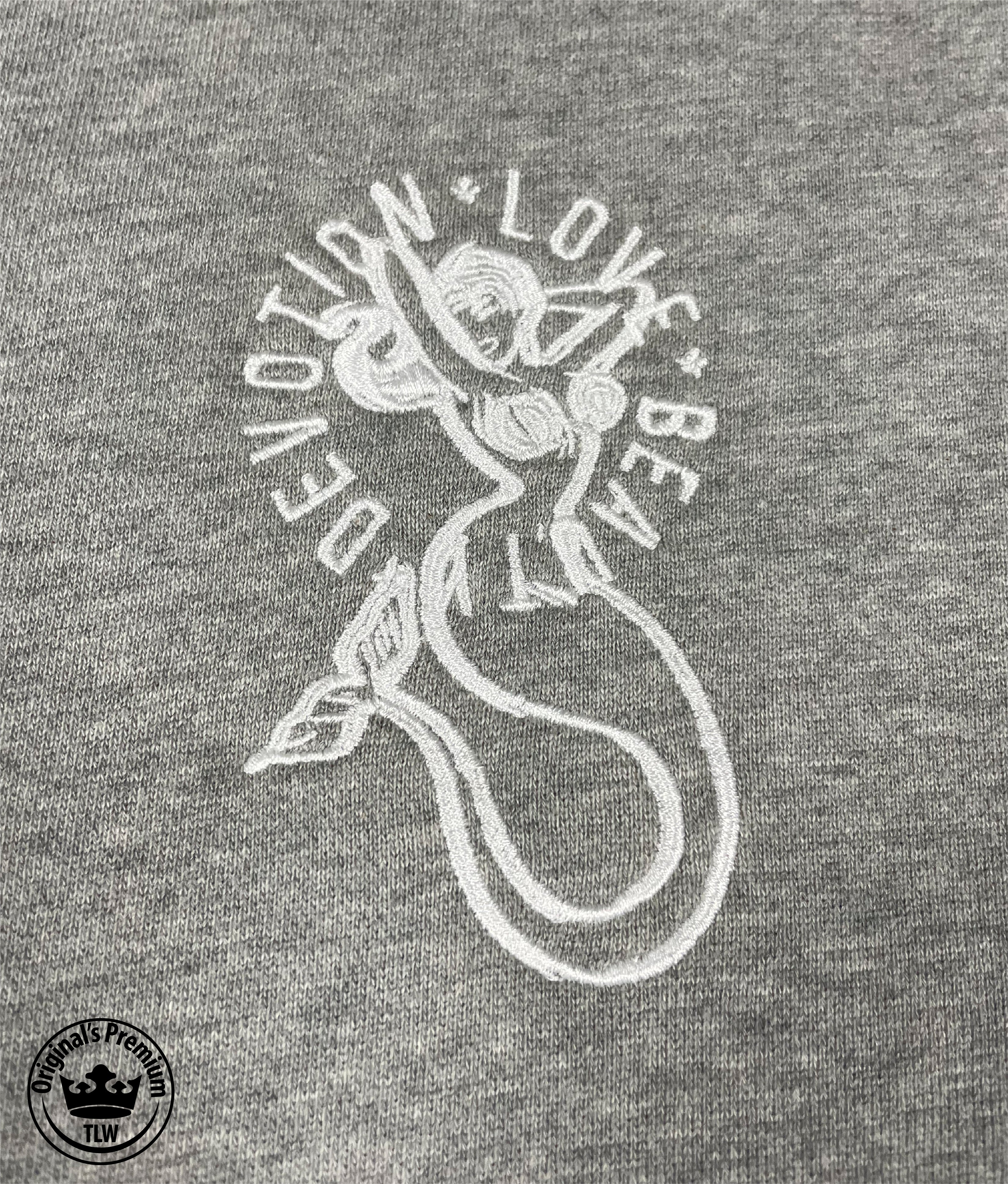 Premium  sweater TLW Blue grey