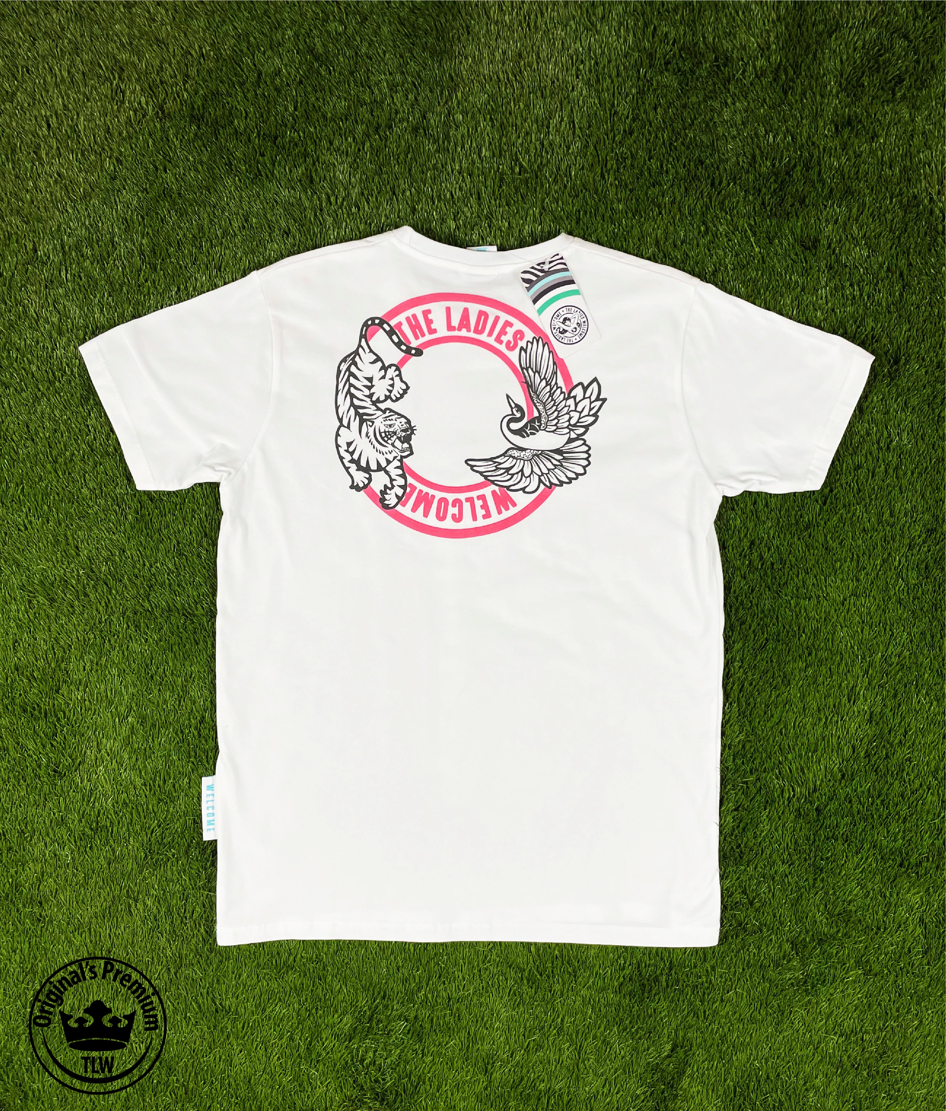 Premium T-shirt Tiger Crane Red