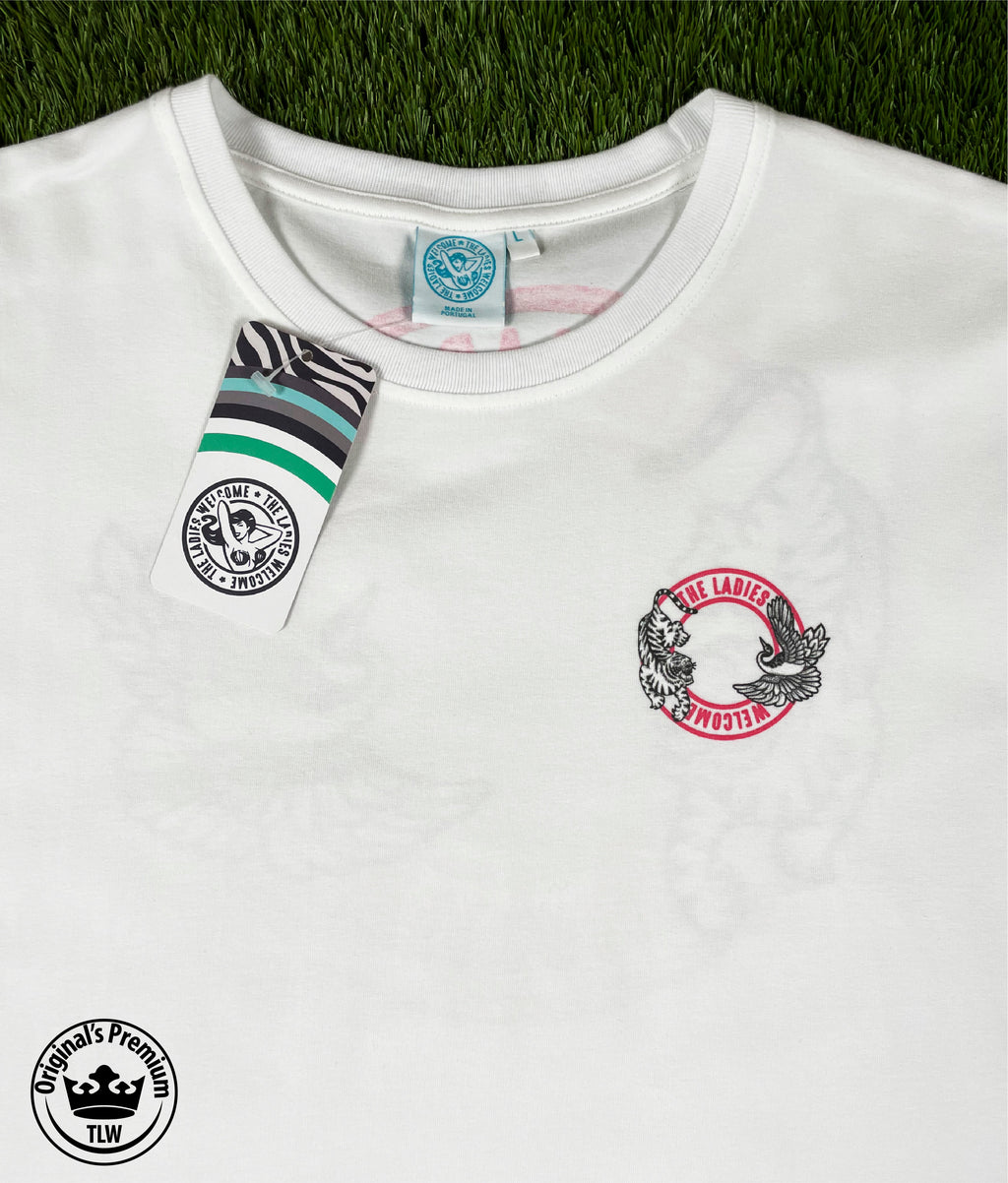 Premium T-shirt Tiger Crane Red