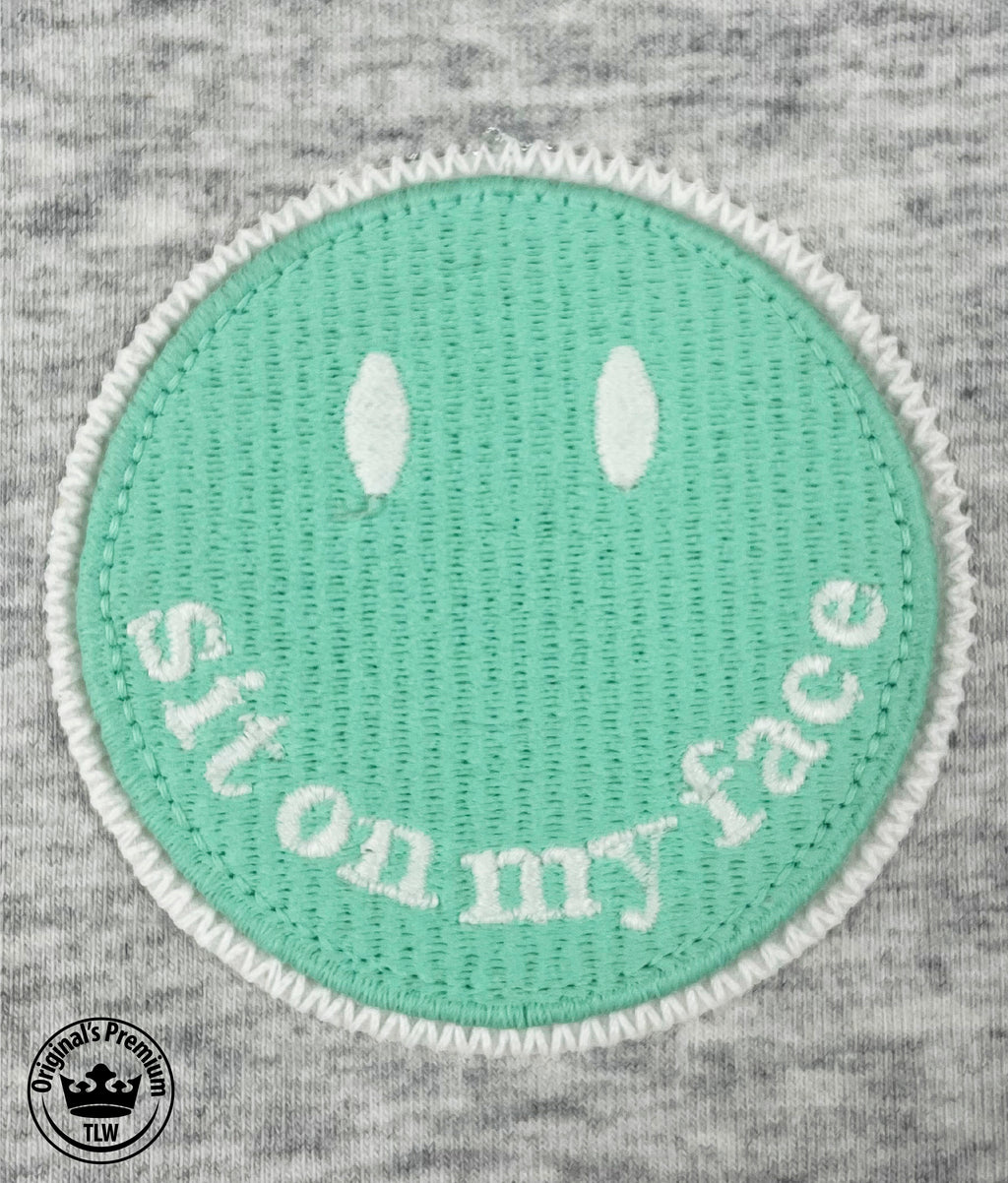 Premium T-shirt Sit on my face Blue